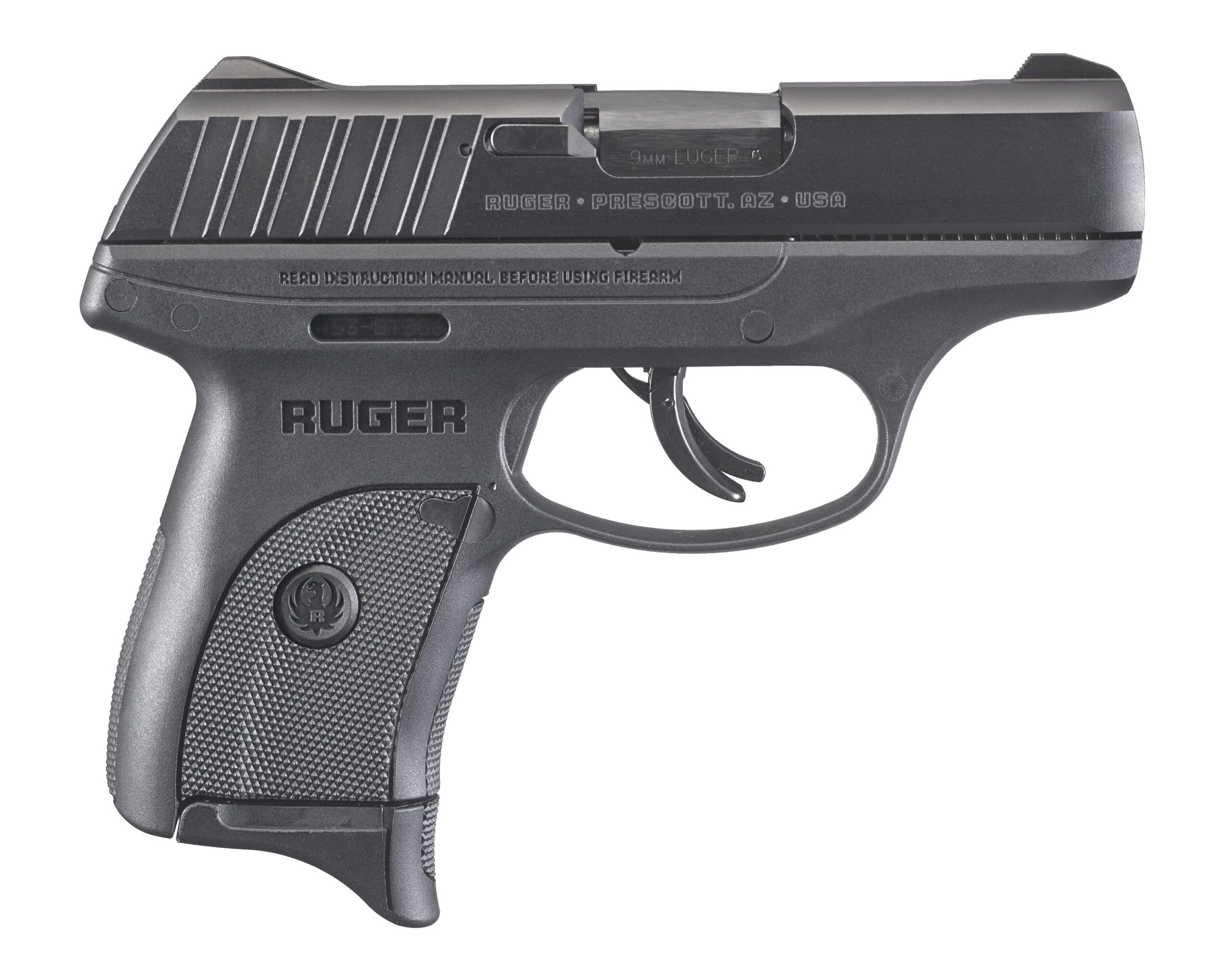 Ruger Ec9s 9mm Blk-blk 7+1 Fs Safety