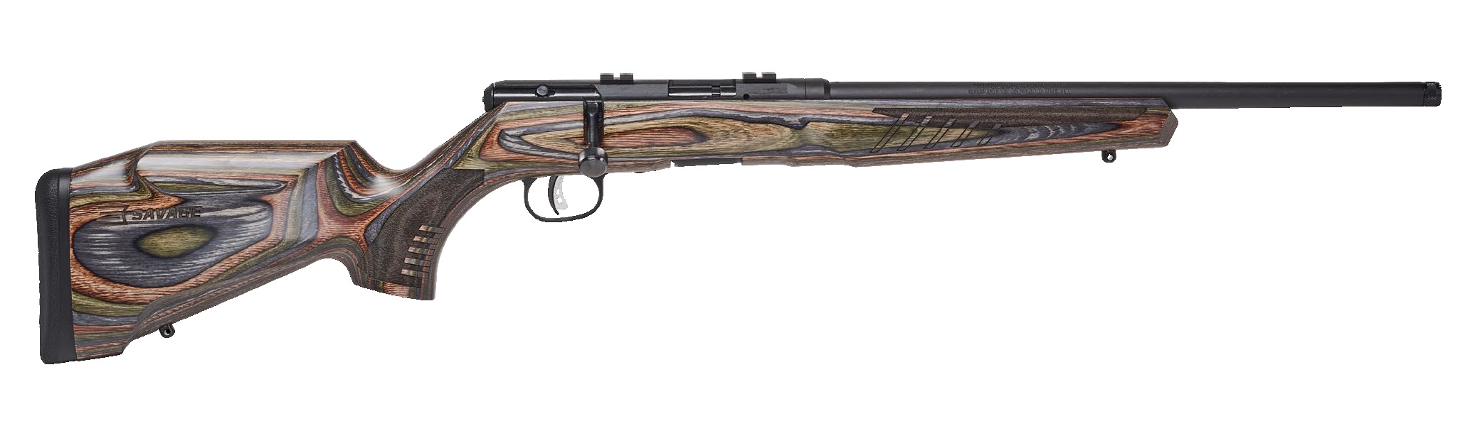 Savage Arms B22 Bns-sr 22lr Blk-lam 18"